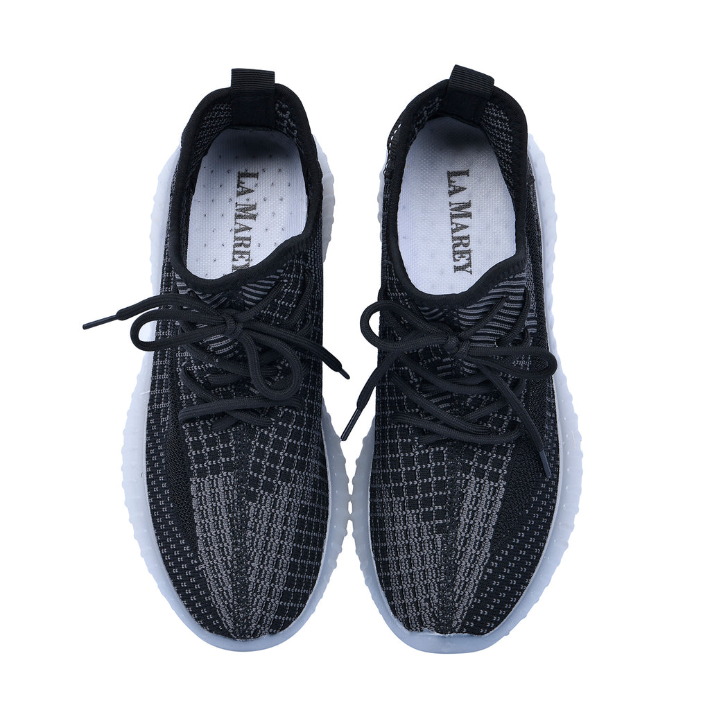 LA MAREY - atmungsaktive Damen-Sneaker, Größe 39, Schwarz