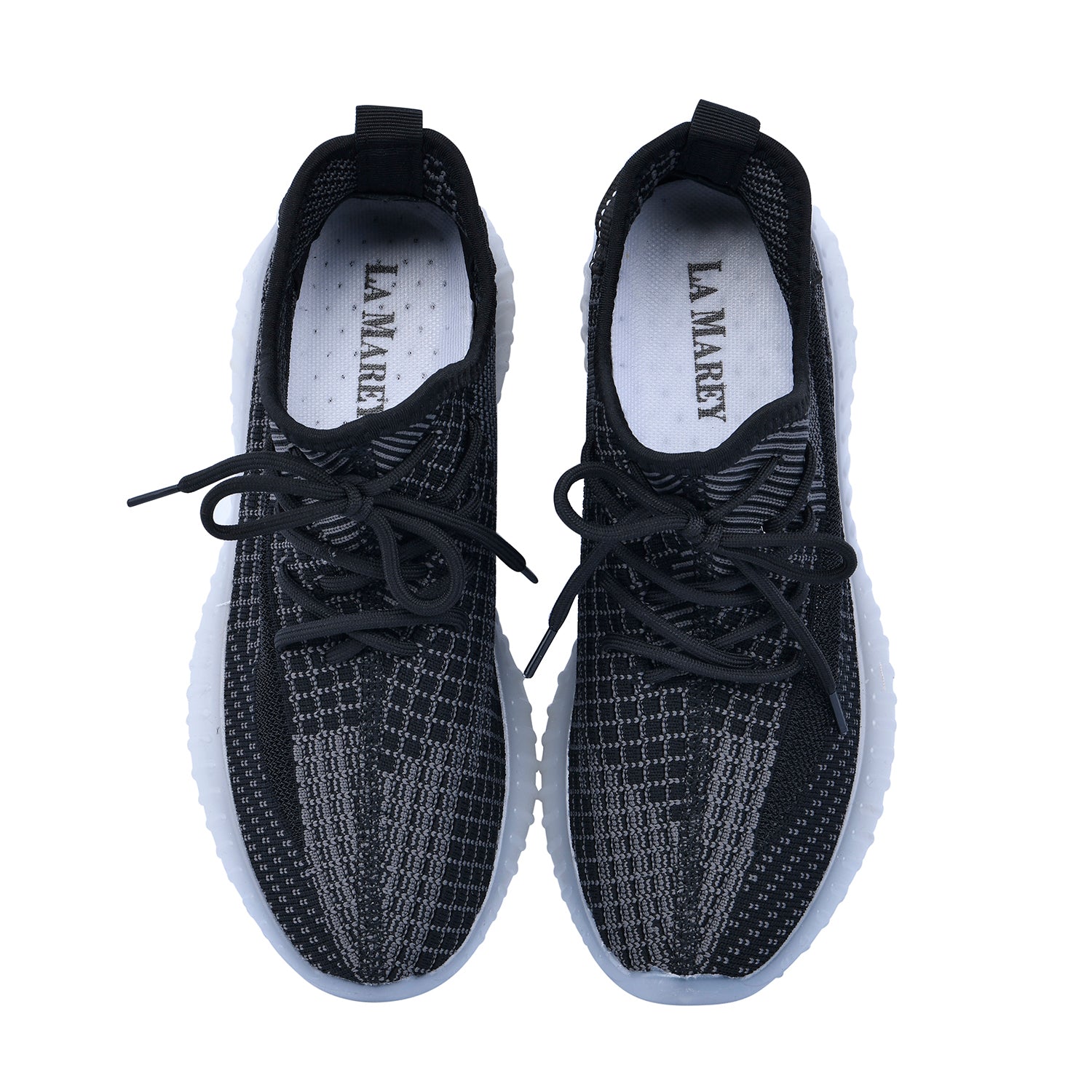 LA MAREY - atmungsaktive Damen-Sneaker, Größe 39, Schwarz