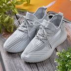 LA MAREY - atmungsaktive Damen-Sneaker, Größe 39, Grau