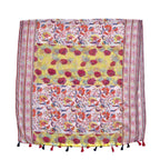 Weicher, leichter Schal mit Quasten, 180x80cm, Rot