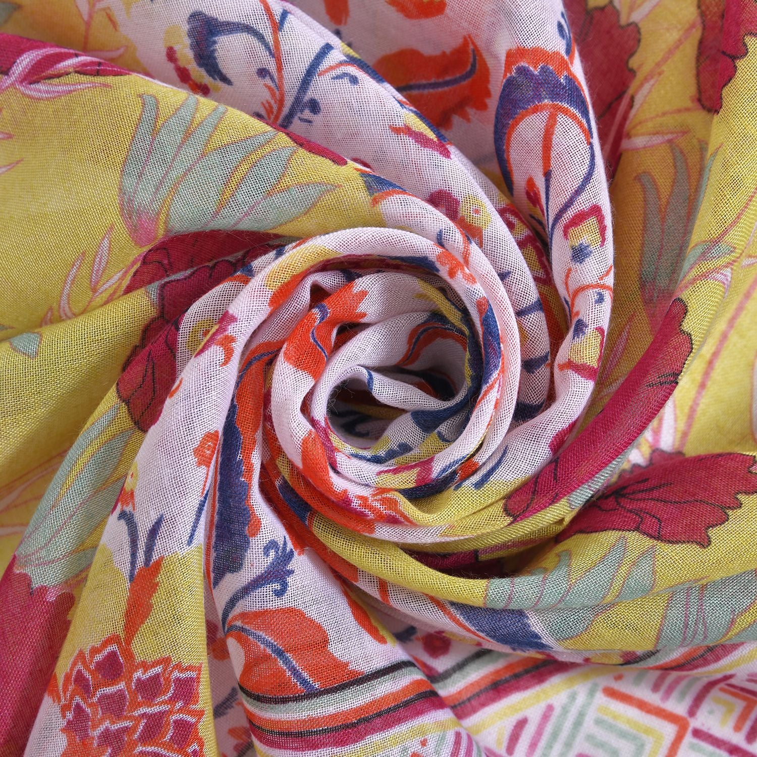 Weicher, leichter Schal mit Quasten, 180x80cm, Rot