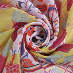 Weicher, leichter Schal mit Quasten, 180x80cm, Rot