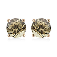 LUXORO AAA Turkizit Ohrringe, zertifiziert und geprüft, 585 Gold ca. 1.85 ct