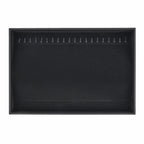 Samt-Schmuckablage, 35,1x23,9x3cm, Schwarz