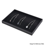 Samt-Schmuckablage, 35,1x23,9x3cm, Schwarz