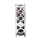 Afrikanischer Amethyst Anhänger, 925 Silber platiniert, ca. 1.72 ct