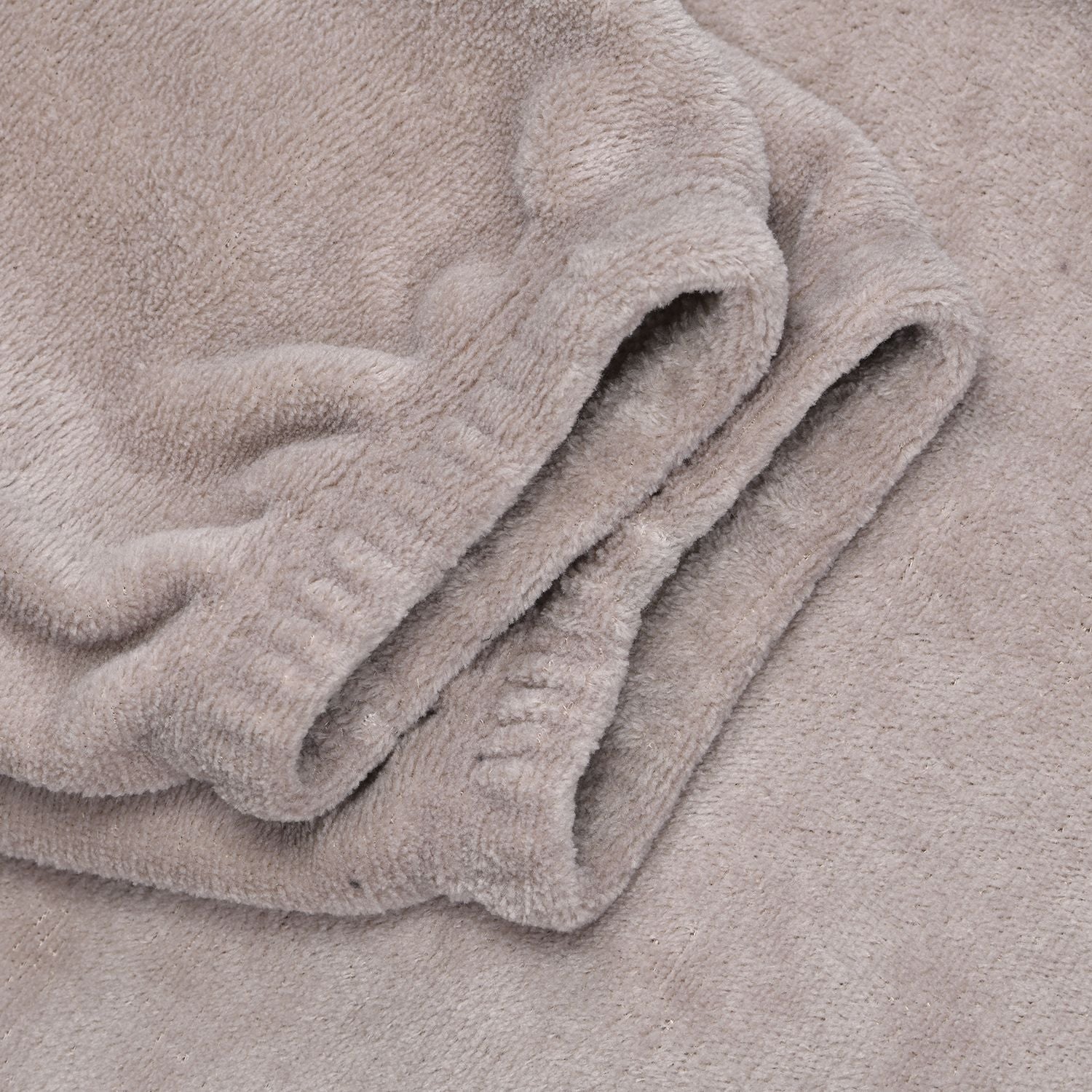 Flauschiger Hausanzug, One Size, Creme
