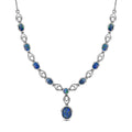 Boulder Opal Triplett Halskette, 45 cm - 5,13 ct.