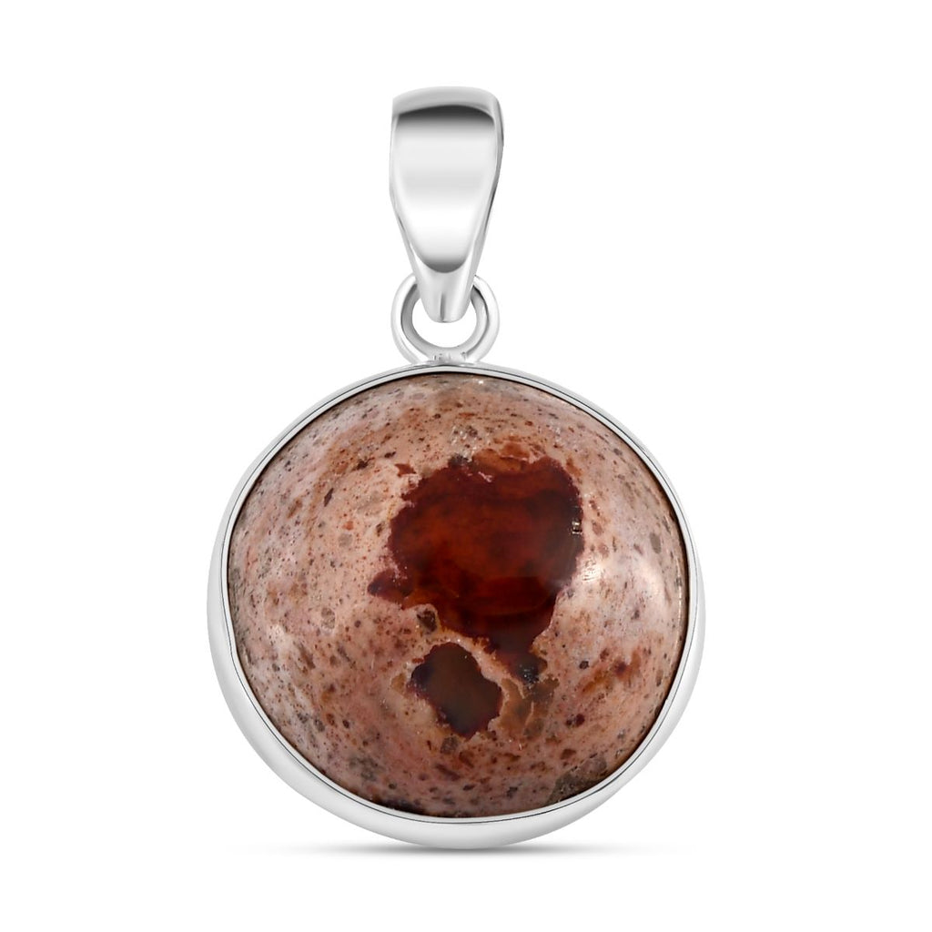 Mutter-des-Feueropals Anhänger, 925 Silber ca. 29.80 ct
