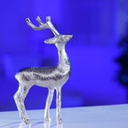Rentier Figur, 12x5x20cm, silber