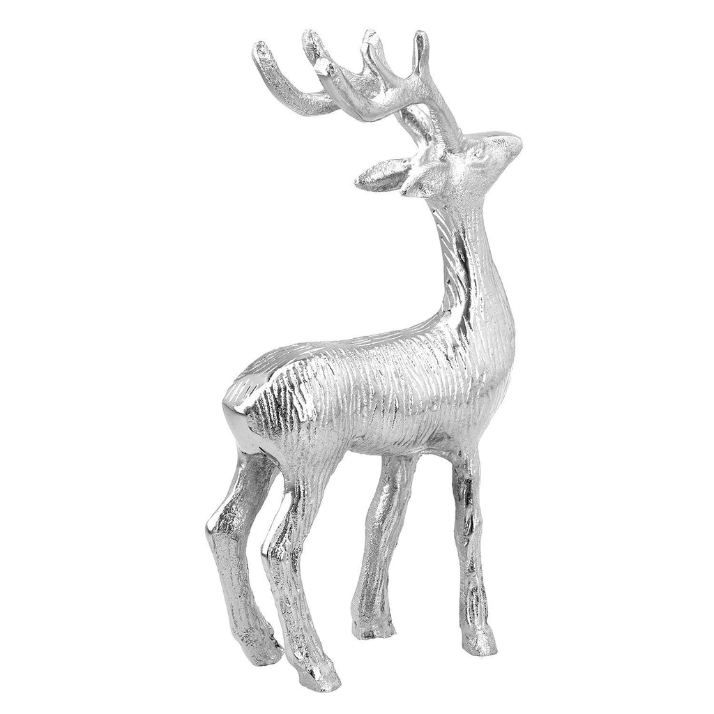 Rentier Figur, 12x5x20cm, silber
