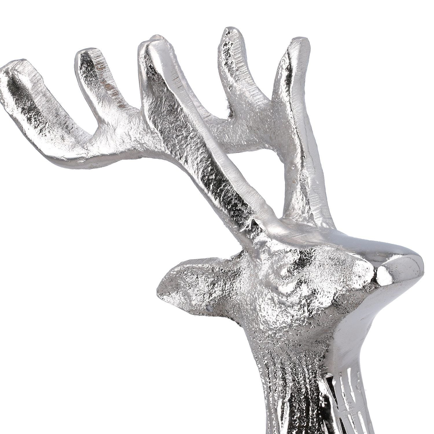 Rentier Figur, 12x5x20cm, silber