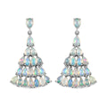 Natürliche, äthiopische Welo Opal-Ohrhänger - 6,48 ct.