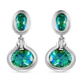 Pfau Triplett Quarz und Zirkon-Ohrringe - 4,29 ct.