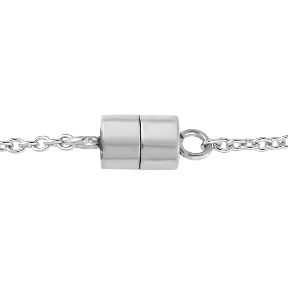 Labradorit Collier, ca. 45 cm, Edelstahl ca. 6,15 ct