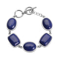 Lapislazuli-Armband, 19 cm - 80 ct.