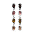 Natürliche Mehrfach-Turmalin-Ohrringe - 2,44 ct.