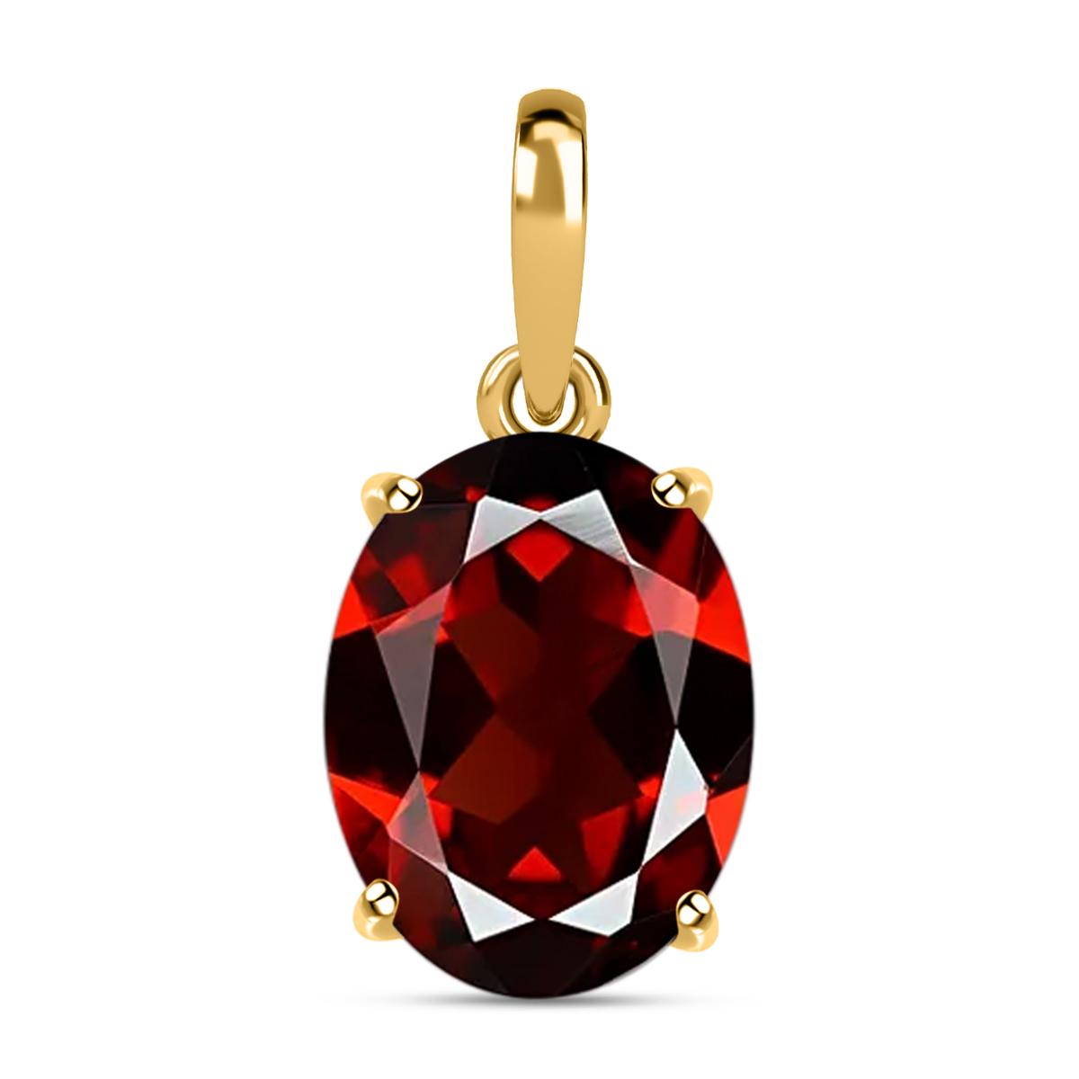 Natürlicher Mosambik Granat-Anhänger, 375 Gold ca. 1.99 ct
