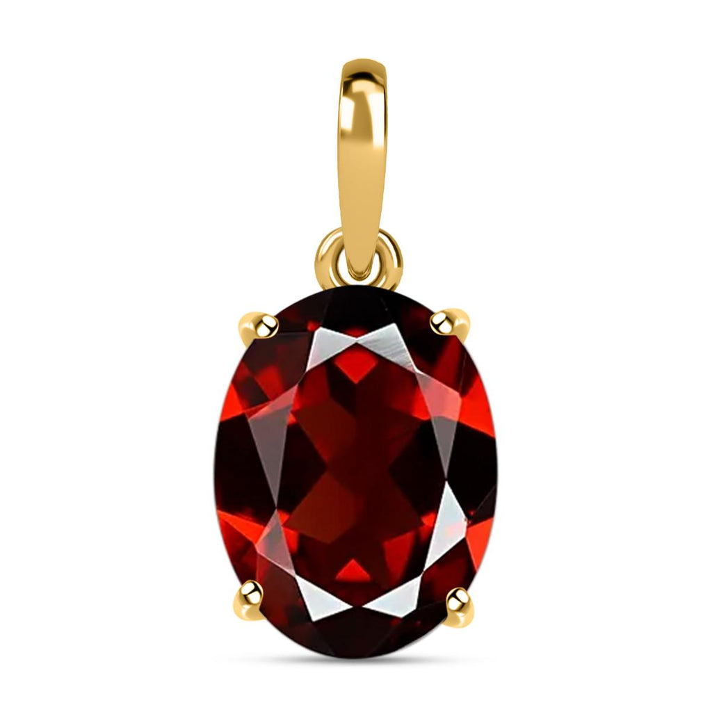 Natürlicher Mosambik Granat-Anhänger, 375 Gold ca. 1.99 ct