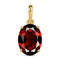 Natürlicher Mosambik Granat-Anhänger, 375 Gold ca. 1.99 ct