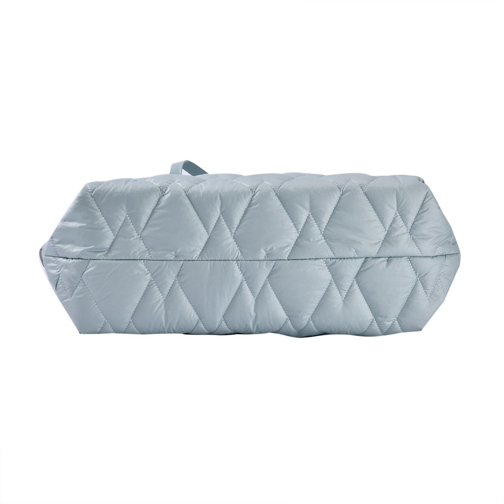 Geräumige & leichte Tote Bag mit Schultergurt, 56x30x16cm, Blau
