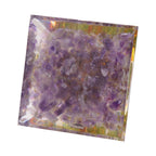 Feng Shui Edelstein Pyramide, Baum des Lebens mit Amethyst und Peridot