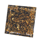 Feng Shui Edelstein Pyramide, Lotusblüte, Schwarzer Obsidian und Rosenquarz