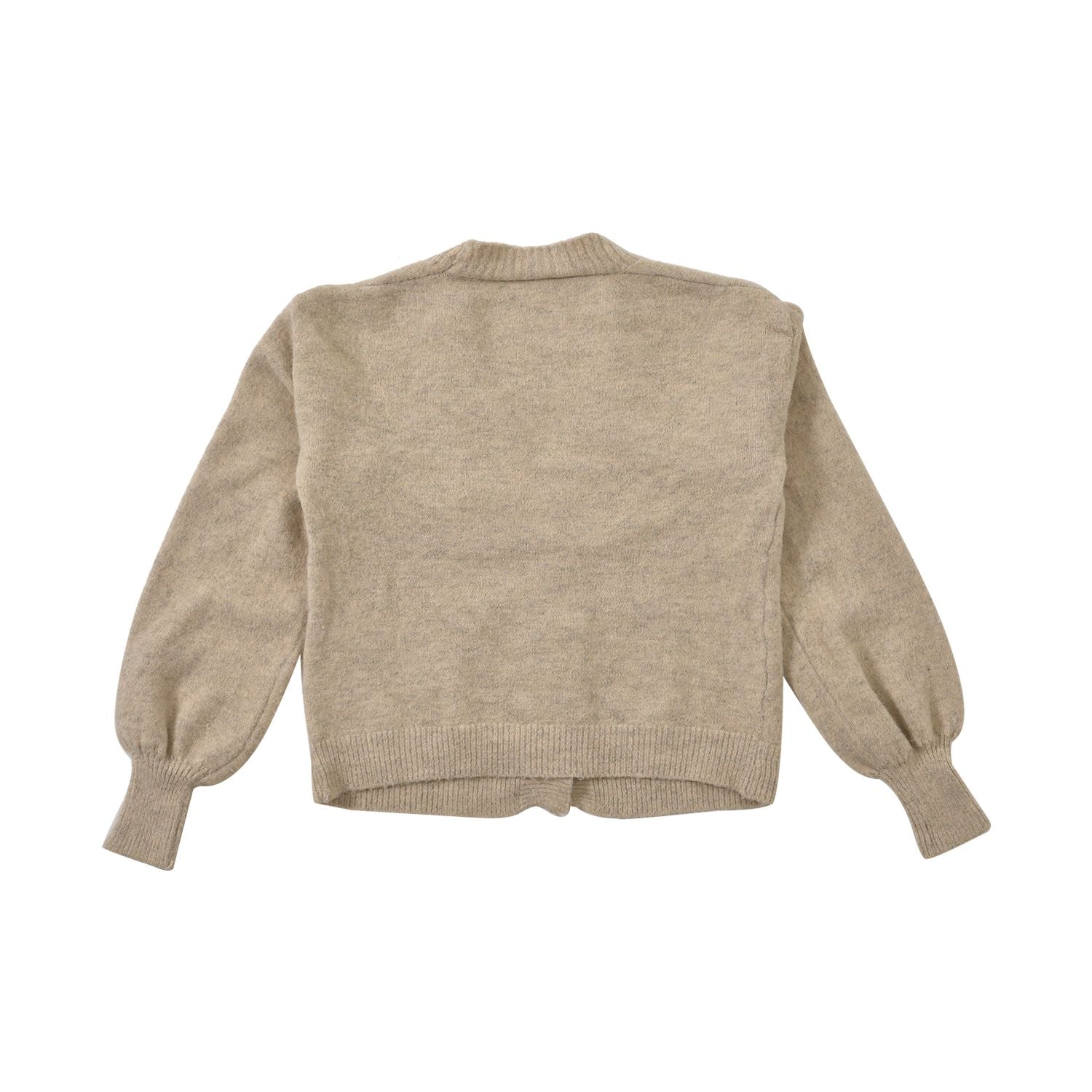 LA MAREY - Strickjacke mit Knöpfen, beige