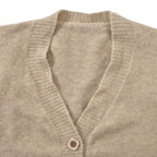 LA MAREY - Strickjacke mit Knöpfen, beige