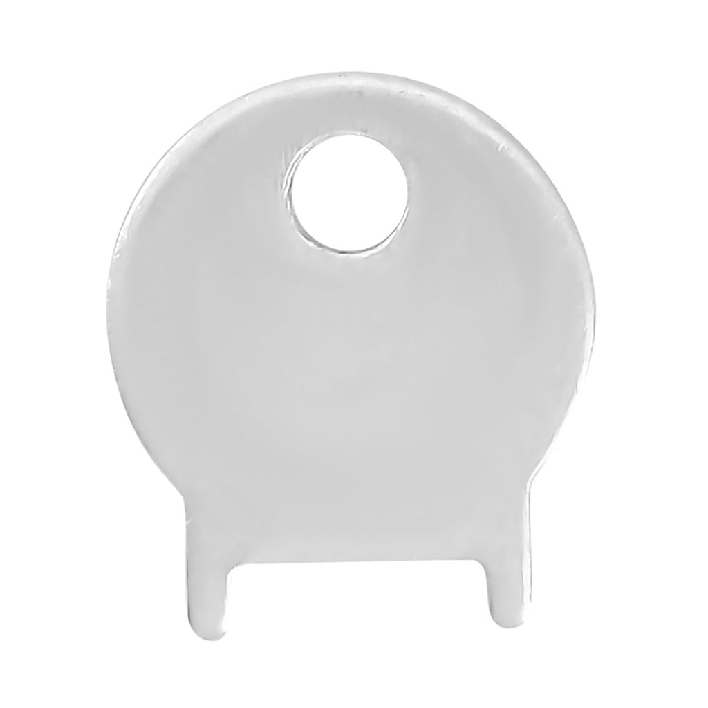2er Set Schmucklupen mit LED- und UV Licht, 40x und 30x Linse, 6.5x3.3x2.7cm, Silber