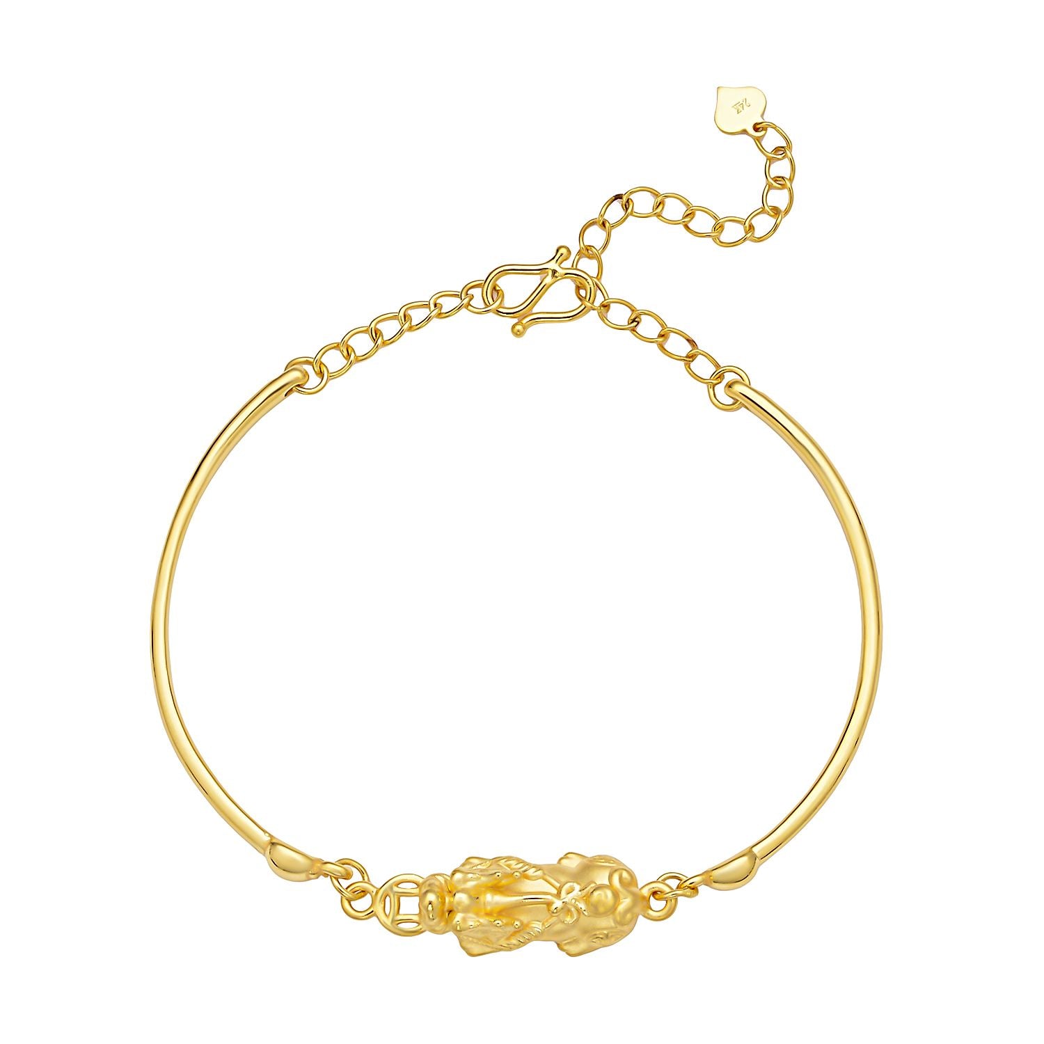 Feingold-Armband, ca. 19 cm, 999 Gold ca. 5,61g