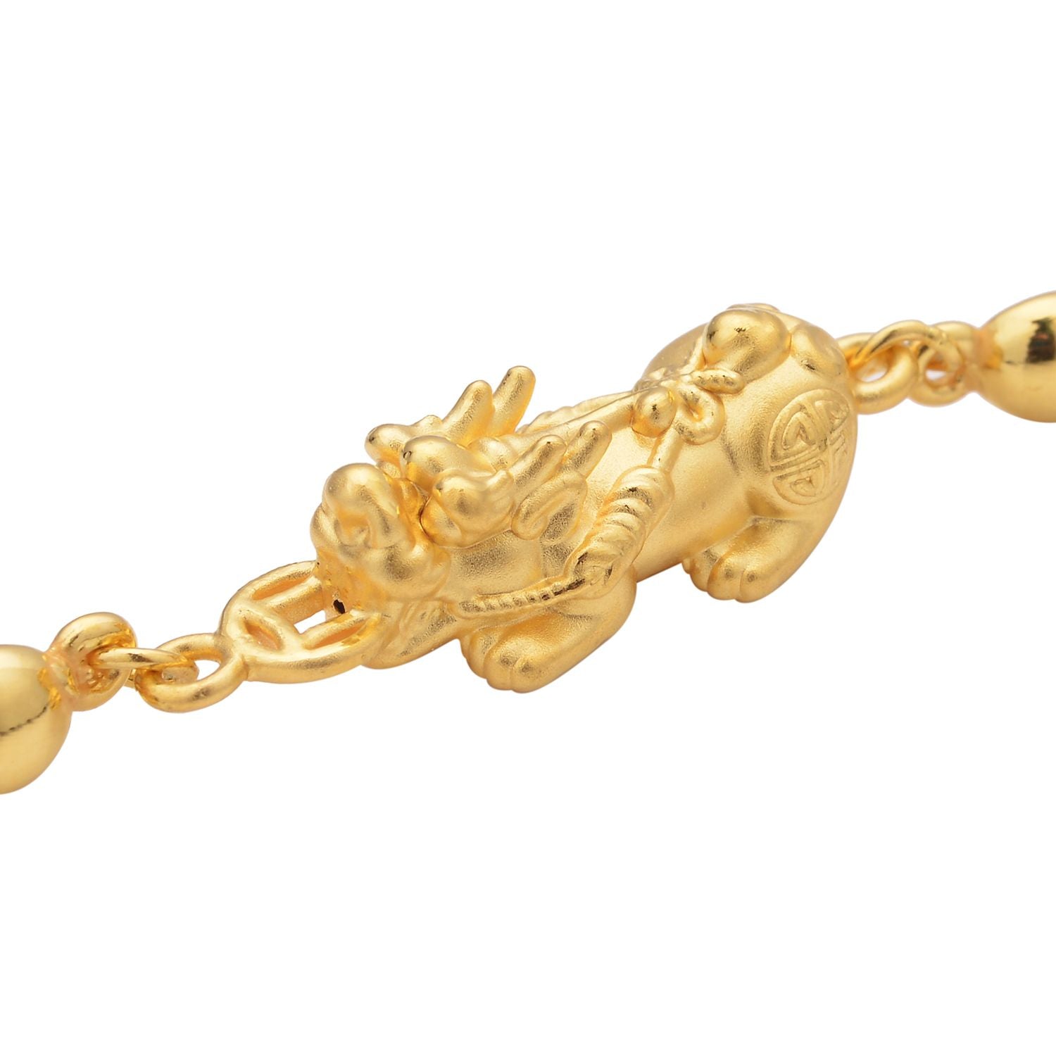 Feingold-Armband, ca. 19 cm, 999 Gold ca. 5,61g