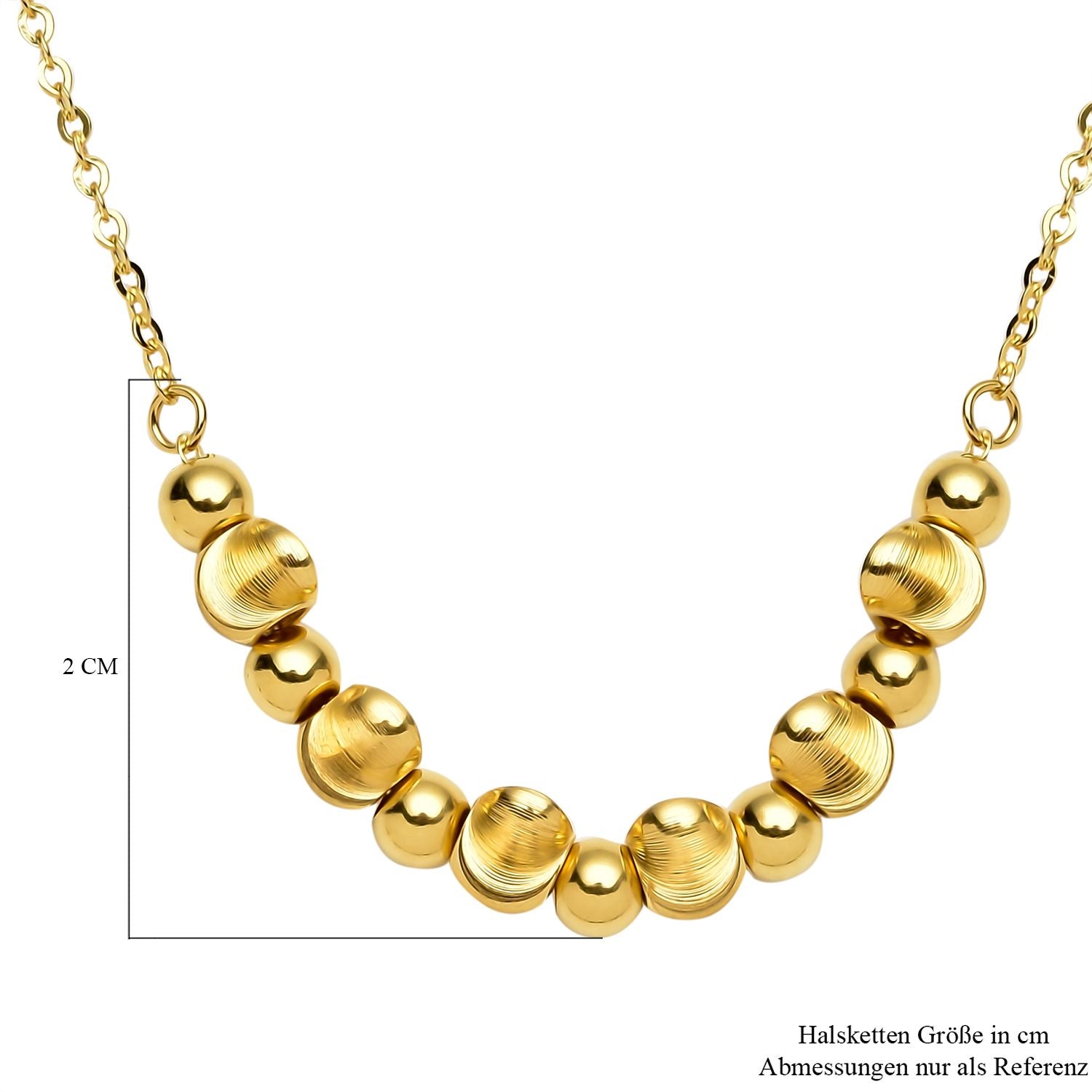 Feingold-Halskette, ca. 50 cm, 999 Gold ca. 5,34g