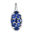 Kaschmir Kyanit und Zirkon-Anhänger - 2,19 ct.