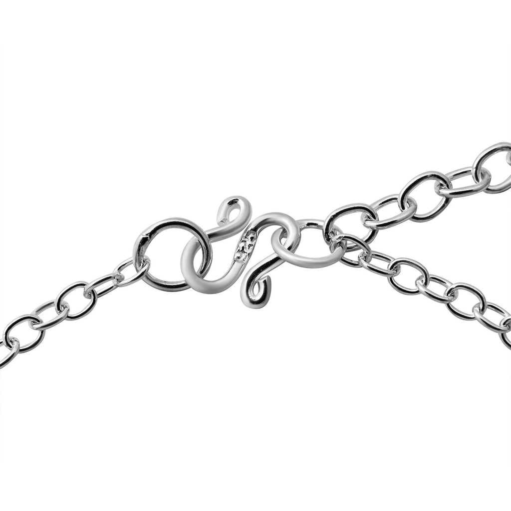 Armband, ca. 19 cm, 925 Silber ca. 3,10g