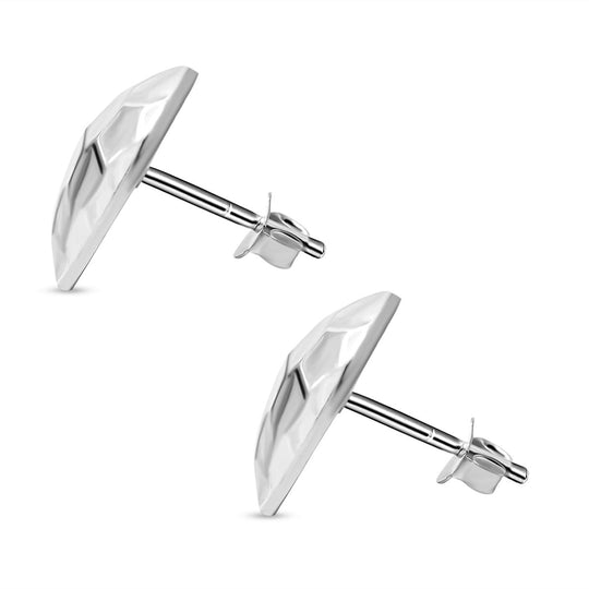 Herz-Ohrstecker, 925 Silber ca. 3,60g