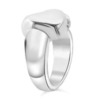 Herz Ring und Medaillon-Anhänger