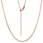 Rosegold Kugelkette