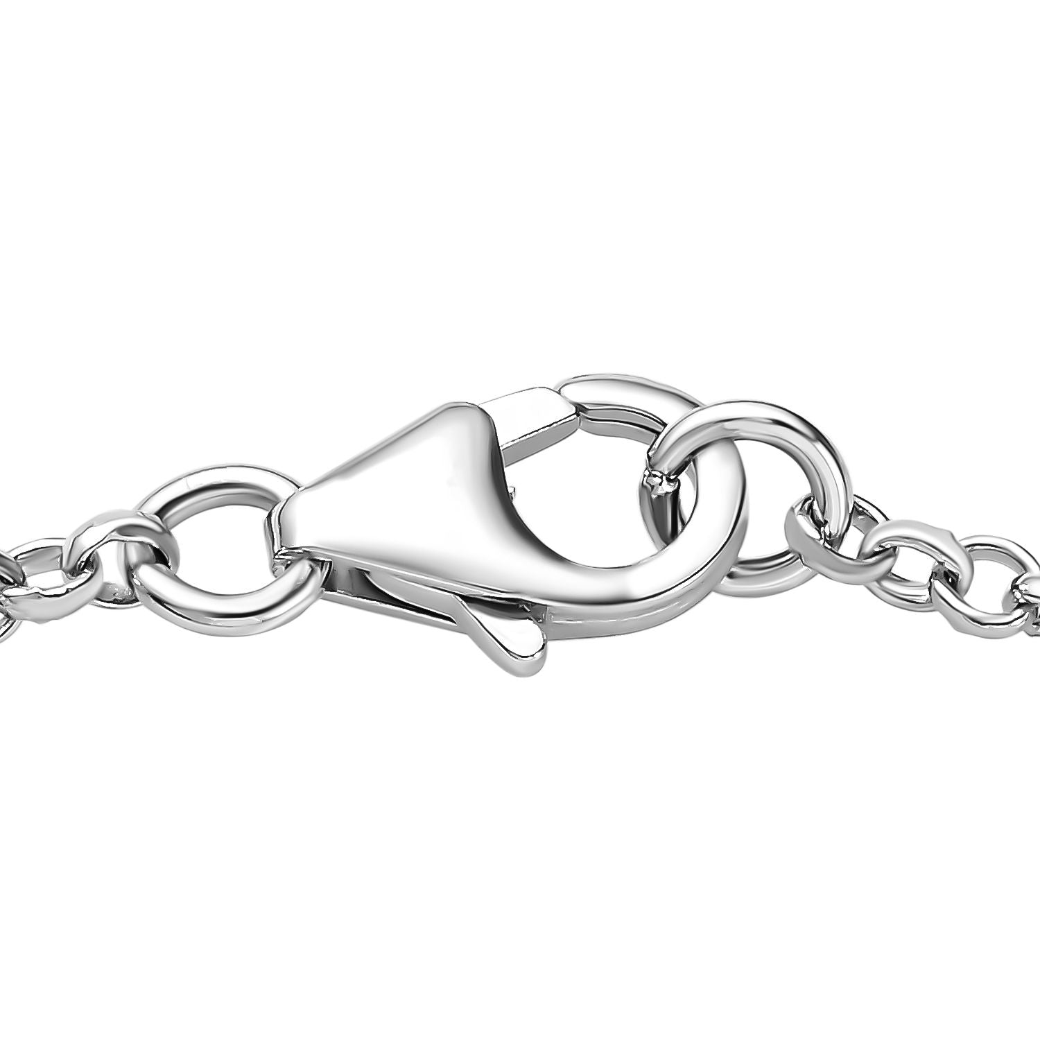 Grünes Saphir-Armband, ca. 19 cm, 925 Silber platiniert ca. 1.39 ct