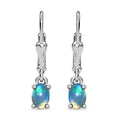 Natürliche, äthiopische Welo Opal-Ohrringe - 0,62 ct.