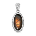 Feuer Labradorit Anhänger - 9,43 ct.