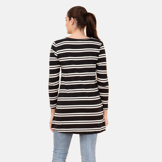 TAMSY - Damen Bluse, Größe 40, Schwarz
