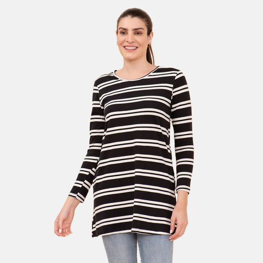 TAMSY - Damen Bluse, Größe 40, Schwarz