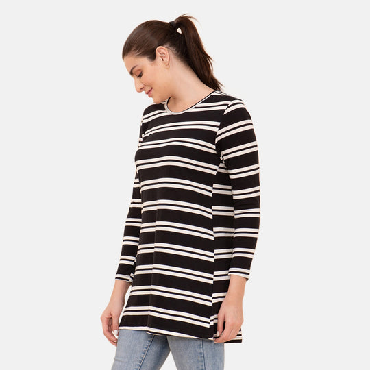 TAMSY - Damen Bluse, Größe 40, Schwarz
