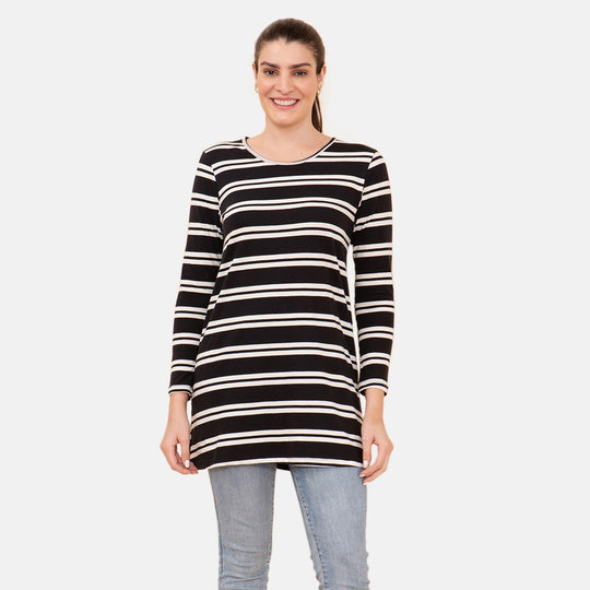 TAMSY - Damen Bluse, Größe 40, Schwarz
