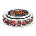 Granat Zirkonia-Ring, reines Messing (Größe 16.00) ca. 7,31 ct