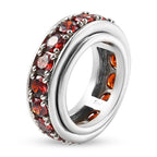 Granat Zirkonia-Ring, reines Messing (Größe 16.00) ca. 7,31 ct
