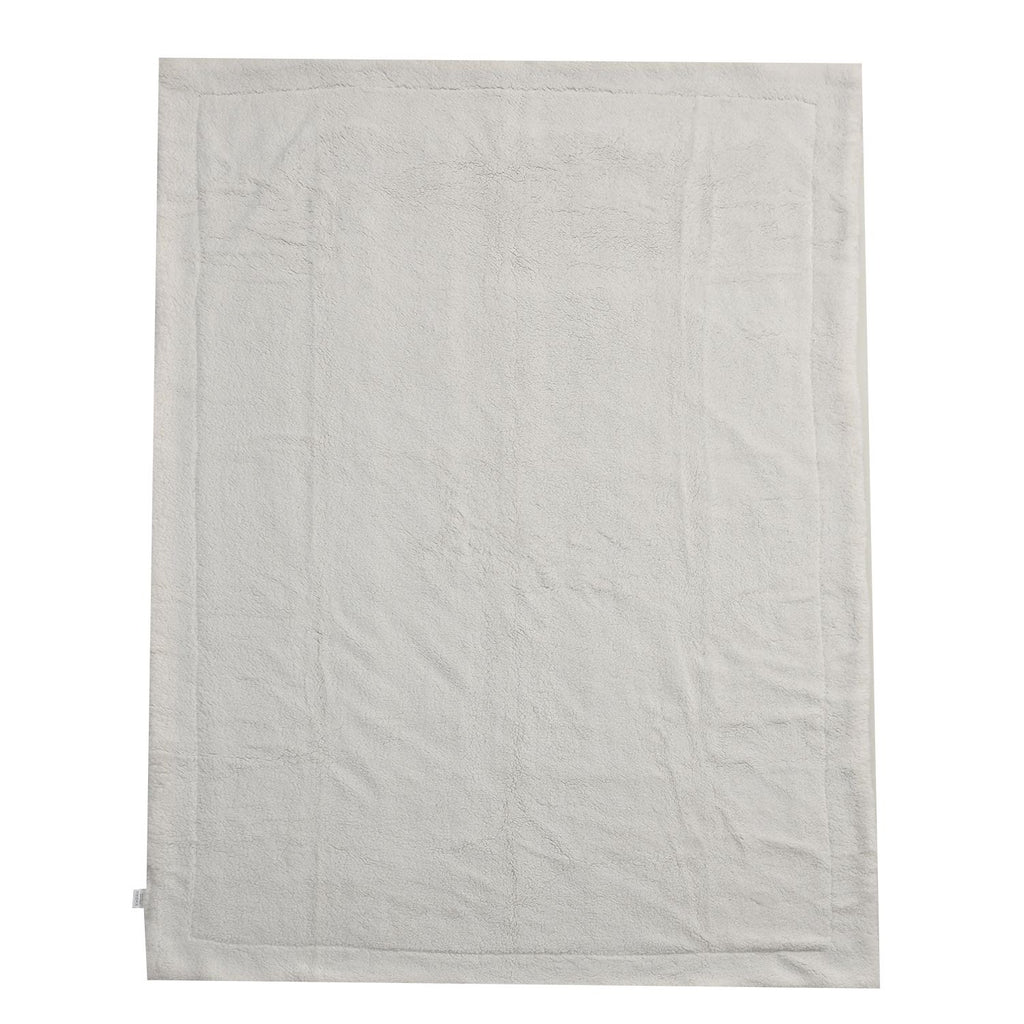 Doppelschichtige Kunstfell Sherpadecke, 150x200cm weiß