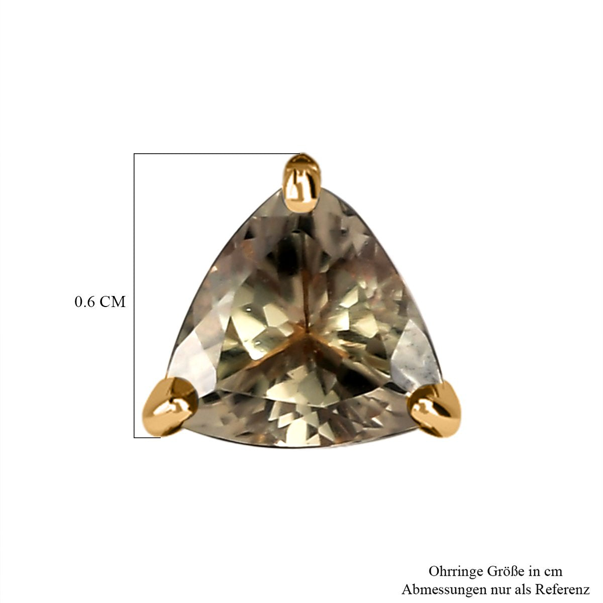 ILIANA - AAA Turkizit Ohrringe, 750 Gold ca. 2.35 ct