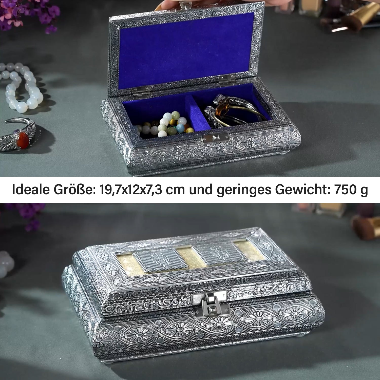 Silberfarben